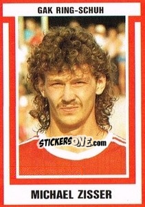 Cromo Michael Zisser - Österreichische Fußball-Bundesliga 1988-1989 - Euroflash