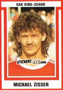 Figurina Michael Zisser - Österreichische Fußball-Bundesliga 1988-1989 n. 69 - Euroflash
