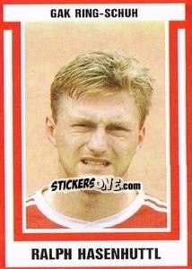 Sticker Ralph Hasenhuttl - Österreichische Fußball-Bundesliga 1988-1989 n. 71 - Euroflash