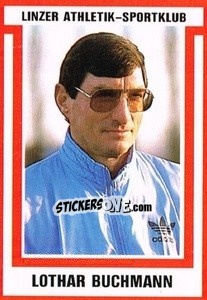 Cromo Lothar Buchmann - Österreichische Fußball-Bundesliga 1988-1989 - Euroflash