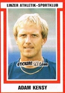 Cromo Adam Kensy - Österreichische Fußball-Bundesliga 1988-1989 - Euroflash