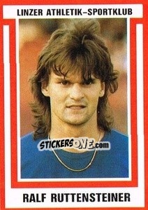 Sticker Ralf Ruttensteiner - Österreichische Fußball-Bundesliga 1988-1989 n. 90 - Euroflash