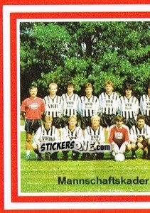 Sticker Mannschaft - Österreichische Fußball-Bundesliga 1988-1989 n. 94 - Euroflash