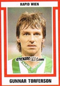 Cromo Gunnar Torferson - Österreichische Fußball-Bundesliga 1988-1989 - Euroflash