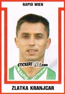 Sticker Zlatka Kranjcar - Österreichische Fußball-Bundesliga 1988-1989 n. 107 - Euroflash