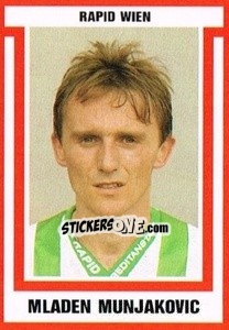 Figurina Mladen Munjakovic - Österreichische Fußball-Bundesliga 1988-1989 n. 112 - Euroflash