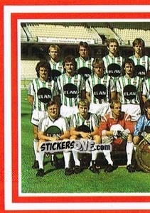 Sticker Mannschaft - Österreichische Fußball-Bundesliga 1988-1989 - Euroflash