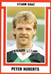 Figurina Peter Huberts - Österreichische Fußball-Bundesliga 1988-1989 n. 120 - Euroflash