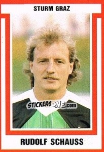 Figurina Rudolf Schauss - Österreichische Fußball-Bundesliga 1988-1989 n. 124 - Euroflash