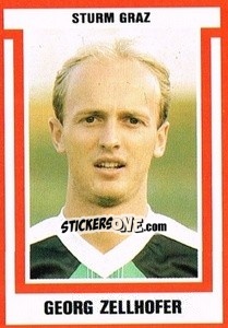 Figurina Georg Zellhofer - Österreichische Fußball-Bundesliga 1988-1989 n. 130 - Euroflash