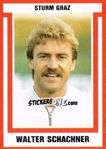 Sticker Walter Schachner - Österreichische Fußball-Bundesliga 1988-1989 n. 131 - Euroflash