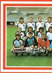 Sticker Mannschaft - Österreichische Fußball-Bundesliga 1988-1989 - Euroflash