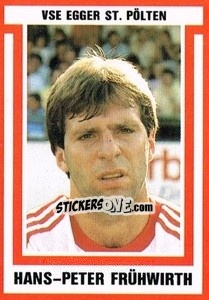 Figurina Hans-Peter Frühwirth - Österreichische Fußball-Bundesliga 1988-1989 n. 156 - Euroflash