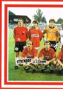 Cromo Mannschaft - Österreichische Fußball-Bundesliga 1988-1989 - Euroflash