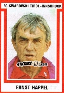 Sticker Ernst Happel - Österreichische Fußball-Bundesliga 1988-1989 n. 166 - Euroflash