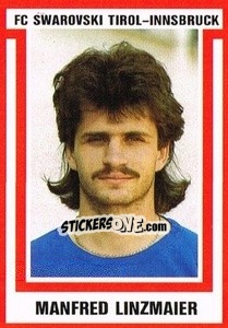 Cromo Manfred Linzmaier - Österreichische Fußball-Bundesliga 1988-1989 n. 176 - Euroflash