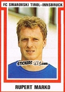 Sticker Rupert Marko - Österreichische Fußball-Bundesliga 1988-1989 - Euroflash