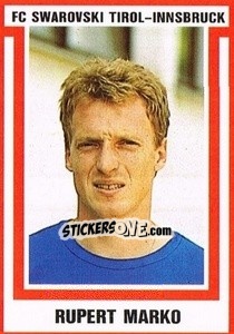 Figurina Rupert Marko - Österreichische Fußball-Bundesliga 1988-1989 n. 178 - Euroflash