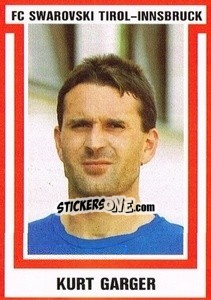 Sticker Kurt Garger - Österreichische Fußball-Bundesliga 1988-1989 - Euroflash