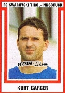 Cromo Kurt Garger - Österreichische Fußball-Bundesliga 1988-1989 - Euroflash