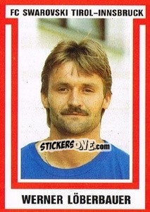 Cromo Werner Löberbauer