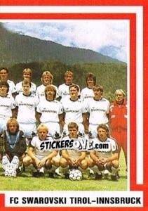 Sticker Mannschaft - Österreichische Fußball-Bundesliga 1988-1989 - Euroflash