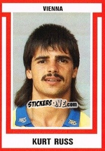 Sticker Kurt Russ - Österreichische Fußball-Bundesliga 1988-1989 n. 188 - Euroflash