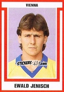 Sticker Ewald Jenisch - Österreichische Fußball-Bundesliga 1988-1989 - Euroflash
