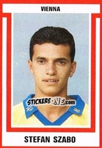 Sticker Stefan Szabo - Österreichische Fußball-Bundesliga 1988-1989 - Euroflash