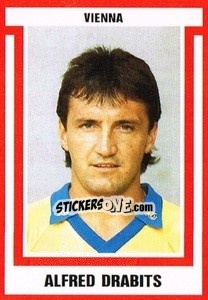 Figurina Alfred Drabits - Österreichische Fußball-Bundesliga 1988-1989 n. 195 - Euroflash