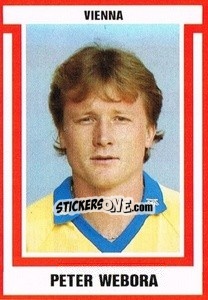 Sticker Peter Webora - Österreichische Fußball-Bundesliga 1988-1989 - Euroflash