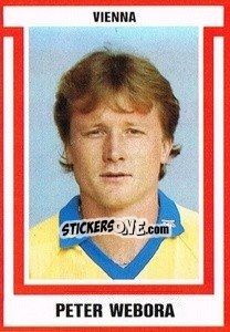 Cromo Peter Webora - Österreichische Fußball-Bundesliga 1988-1989 - Euroflash