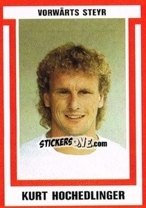 Cromo Kurt Hochedlinger - Österreichische Fußball-Bundesliga 1988-1989 - Euroflash