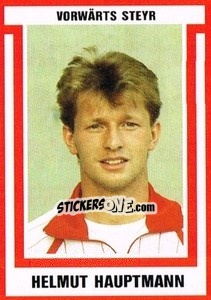 Cromo Helmut Hauptmann - Österreichische Fußball-Bundesliga 1988-1989 - Euroflash