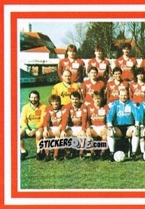 Cromo Mannschaft - Österreichische Fußball-Bundesliga 1988-1989 - Euroflash