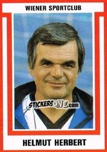 Sticker Helmut Herbert - Österreichische Fußball-Bundesliga 1988-1989 - Euroflash