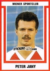 Figurina Peter Jany - Österreichische Fußball-Bundesliga 1988-1989 n. 225 - Euroflash