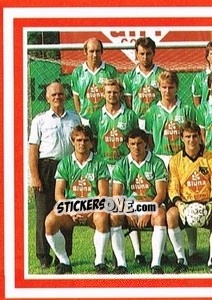 Cromo Mannschaft - Österreichische Fußball-Bundesliga 1988-1989 - Euroflash