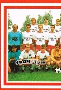 Sticker Mannschaft - Österreichische Fußball-Bundesliga 1988-1989 - Euroflash