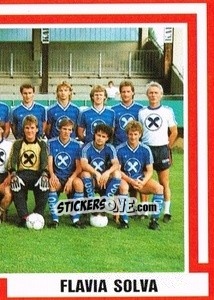 Figurina Mannschaft - Österreichische Fußball-Bundesliga 1988-1989 n. 255 - Euroflash