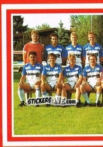 Cromo Mannschaft - Österreichische Fußball-Bundesliga 1988-1989 - Euroflash