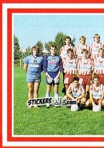 Sticker Mannschaft - Österreichische Fußball-Bundesliga 1988-1989 - Euroflash