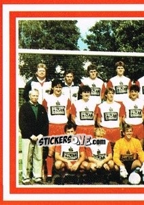 Cromo Mannschaft - Österreichische Fußball-Bundesliga 1988-1989 - Euroflash