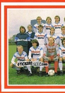 Sticker Mannschaft - Österreichische Fußball-Bundesliga 1988-1989 - Euroflash