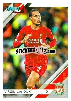 Sticker Virgil van Dijk - Chronicles Soccer 2019-2020 n. 92 - Panini