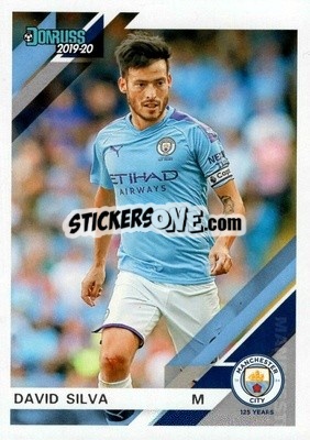 Sticker David Silva - Chronicles Soccer 2019-2020 n. 94 - Panini