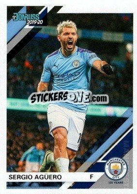 Sticker Sergio Aguero - Chronicles Soccer 2019-2020 - Panini