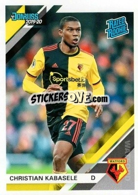 Sticker Christian Kabasele - Chronicles Soccer 2019-2020 n. 166 - Panini