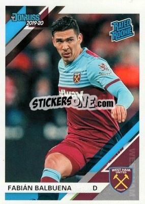 Figurina Fabian Balbuena - Chronicles Soccer 2019-2020 - Panini