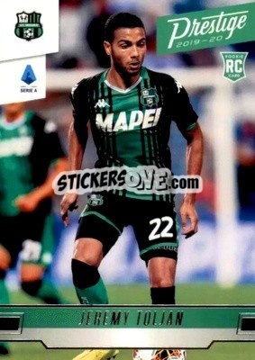 Sticker Jeremy Toljan - Chronicles Soccer 2019-2020 n. 299 - Panini